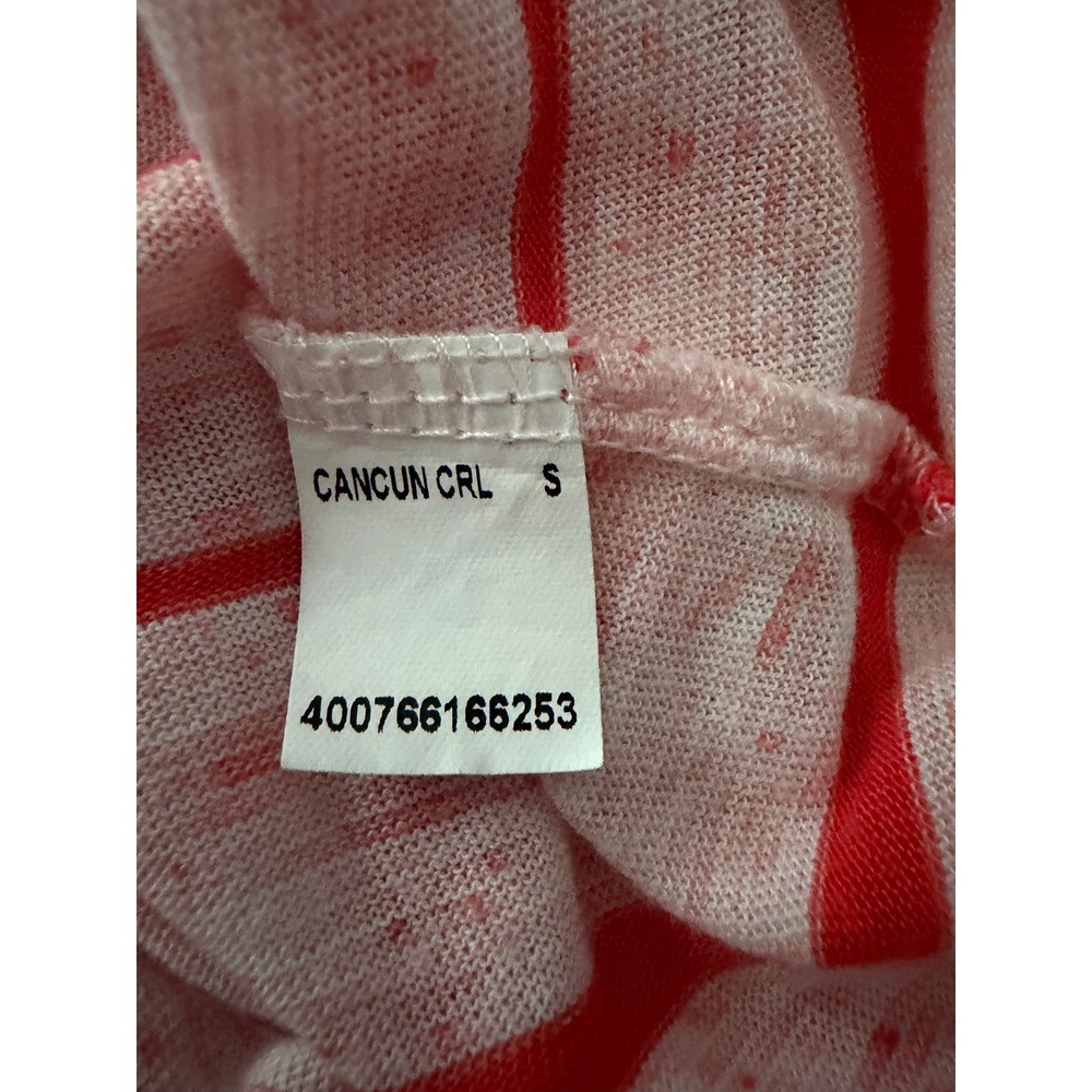 Tek Gear DryTek Womens Small Red White Striped Racerback Active Tank Top - Picture 4 of 7